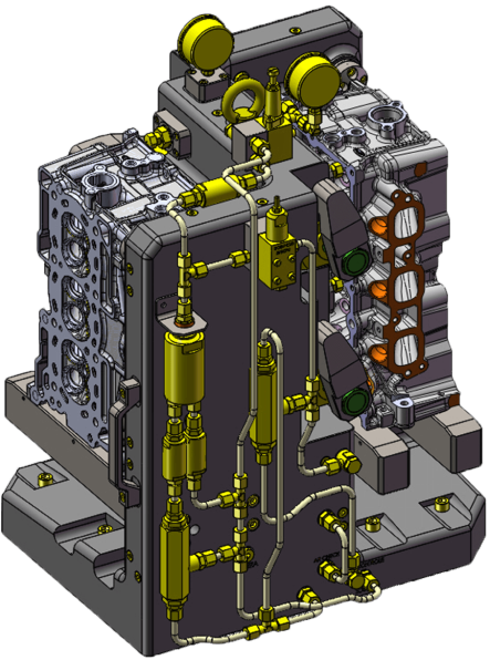 Bloco de Alum[inio American Hydraulics